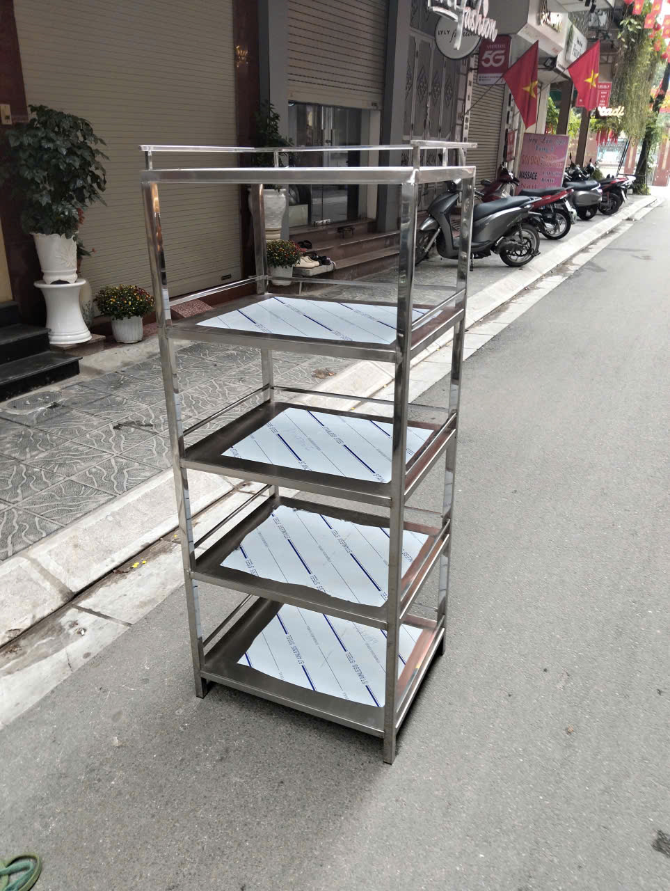 ke inox5 tang | Inox dân dụng Toán Huệ