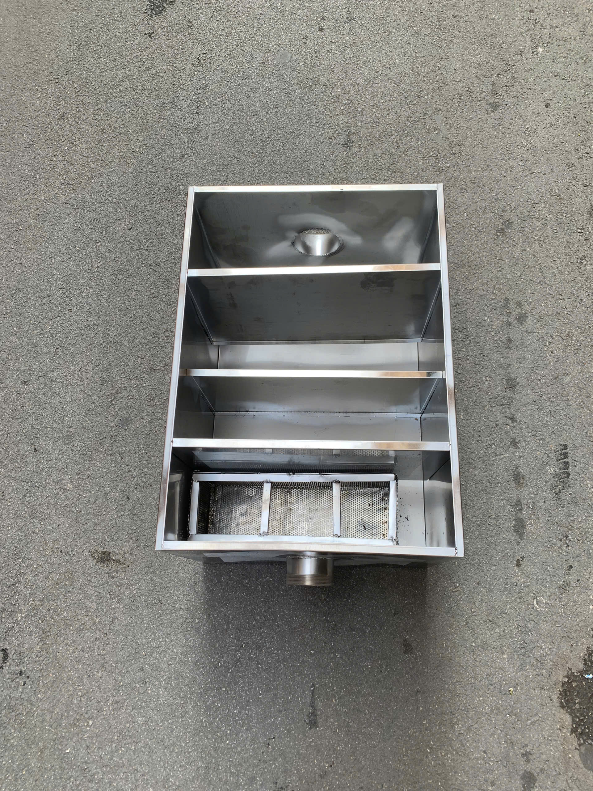 Bẫy mỡ inox công nghiệp 6 | Inox dân dụng Toán Huệ